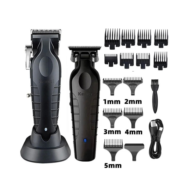 ماشین اصلاح موی سر کیمی مدل km-2296-km-2299 بسته 2 عددی