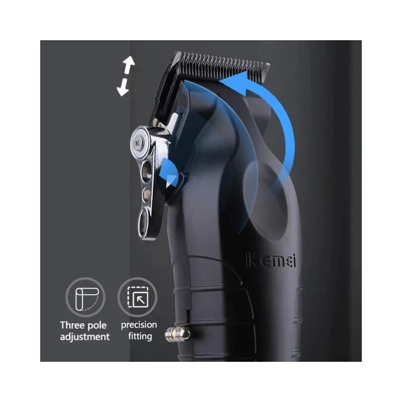 ماشین اصلاح موی سر کیمی مدل km-2296-km-2299 بسته 2 عددی