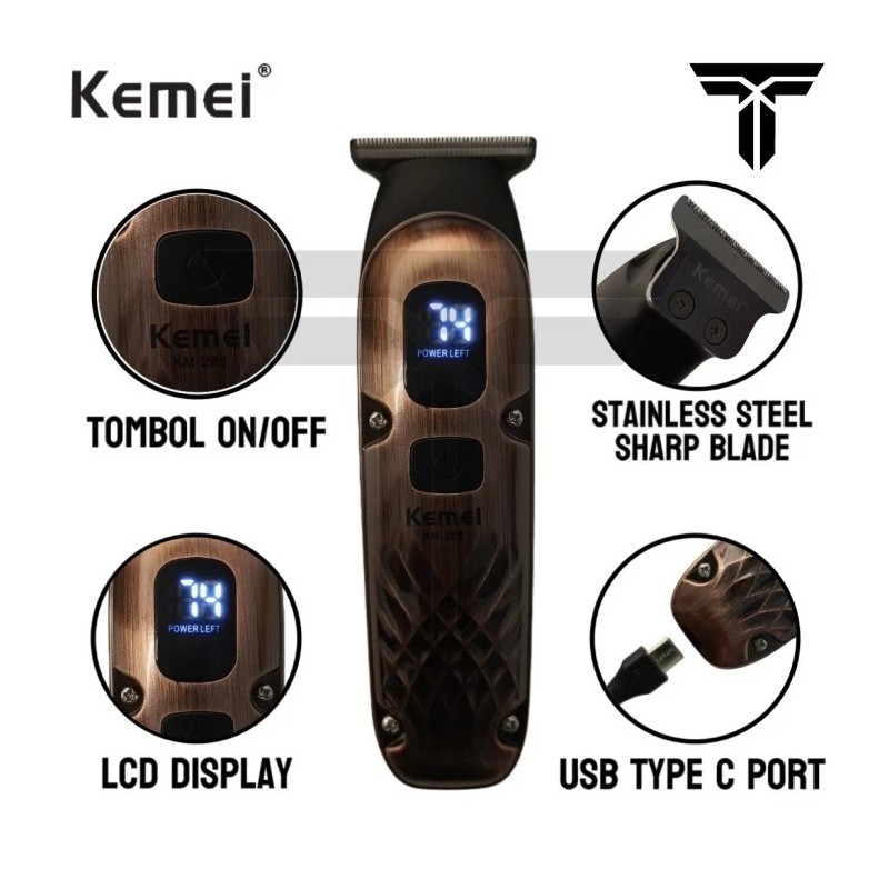 ماشین اصلاح خط زن کیمی kemei km-286
