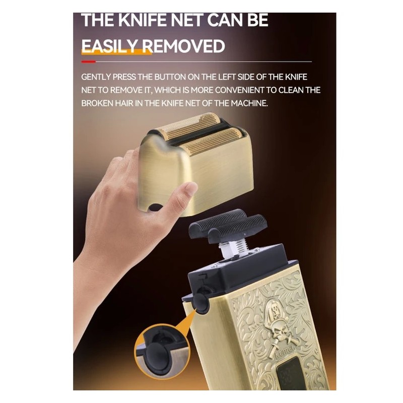 خرید شیور حرفه ای کیمی مدل kemei km-t101