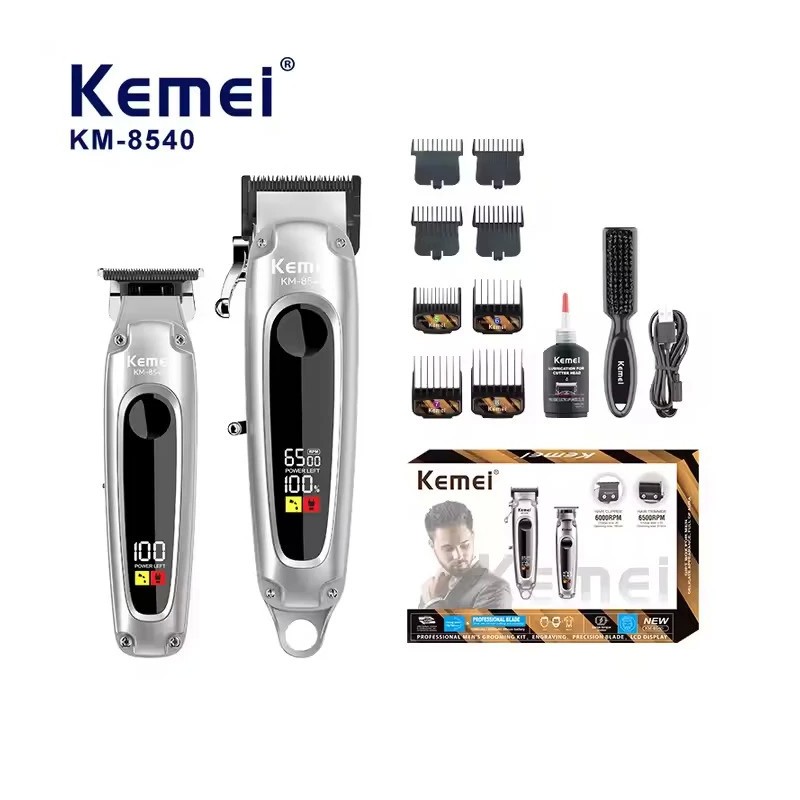 خرید ست حرفه ای ماشین اصلاح کیمی مدل Kemei KM-8540