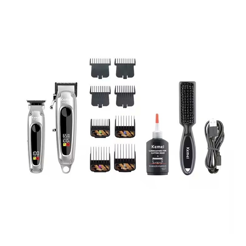 خرید ست حرفه ای ماشین اصلاح کیمی مدل Kemei KM-8540