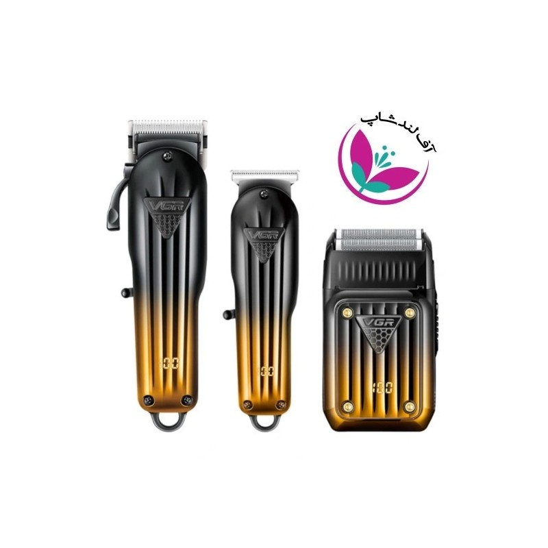 خرید ست ماشین اصلاح وی جی آر VGR V-644 | تیغه استیل ضدزنگ