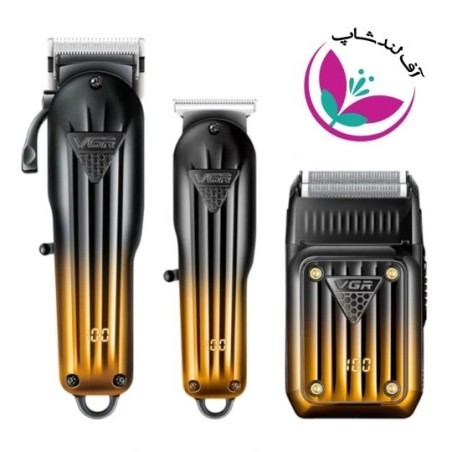 خرید ست ماشین اصلاح وی جی آر VGR V-644 | تیغه استیل ضدزنگ + موتور کمصدا (خرید با گارانتی) خرید ست ماشین اصلاح وی جی آر VGR V-644 | تیغه استیل ضدزنگ + موتور کمصدا (خرید با گارانتی)