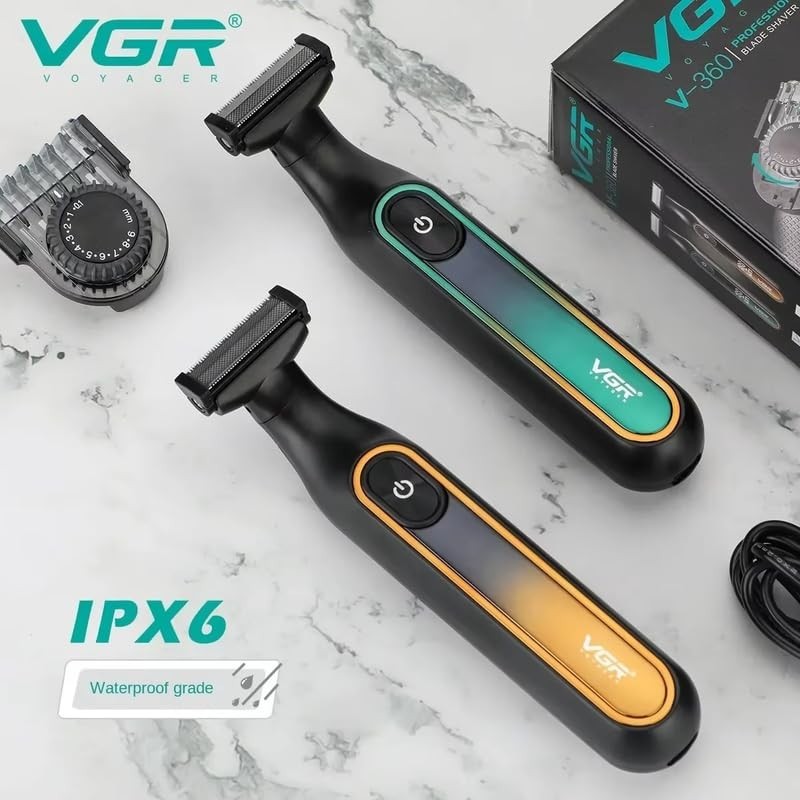 خرید بادی گروم دو کاره وی جی آر مدل  VGR V-360 | تیغه استیل ضدزنگ | فناوری IPX6