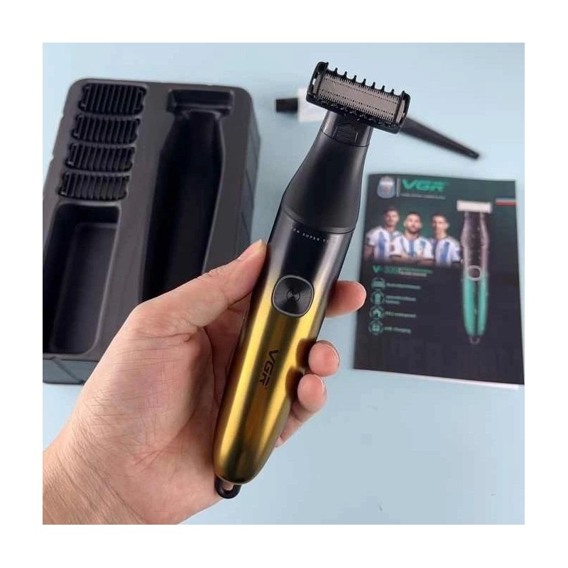 خرید ماشین اصلاح ضد آب VGR V-339 | تیغه استیل ضدزنگ | فناوری IPX6