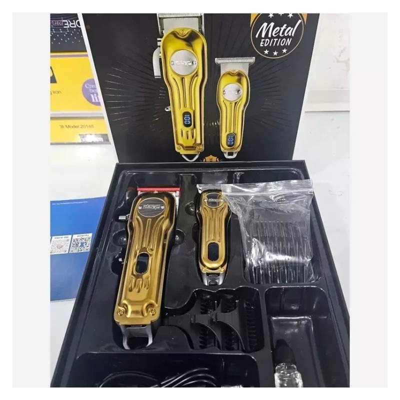 قیمت و خرید ست دو قلو حرفه ای DSP 80170 | تیغه استیل ضد زنگ | ضد آب | باتری لیتیومی