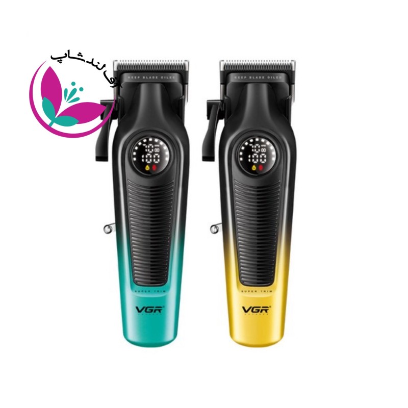 خرید و قیمت ماشین اصلاح حجم‌زن VGR V-196 | تیغه استیل ضدزنگ | ۶ شانه متنوع | باتری ۲۰۰ دقیقه‌ای