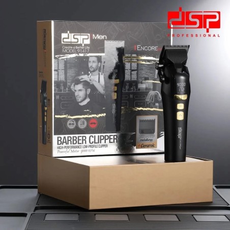 خرید و قیمت ماشین اصلاح حرفه ای DSP 90417 | حجمزن، فیدزن و سایهزن حرفهای با باتری 260 دقیقهای خرید و قیمت ماشین اصلاح حرفه ای DSP 90417 | حجمزن، فیدزن و سایهزن حرفهای با باتری 260 دقیقهای