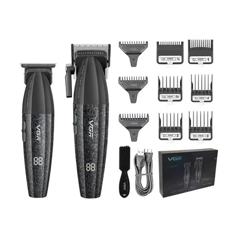 خرید ست ماشین اصلاح حجم زن و خط زن وی جی آر مدل VGR V-640