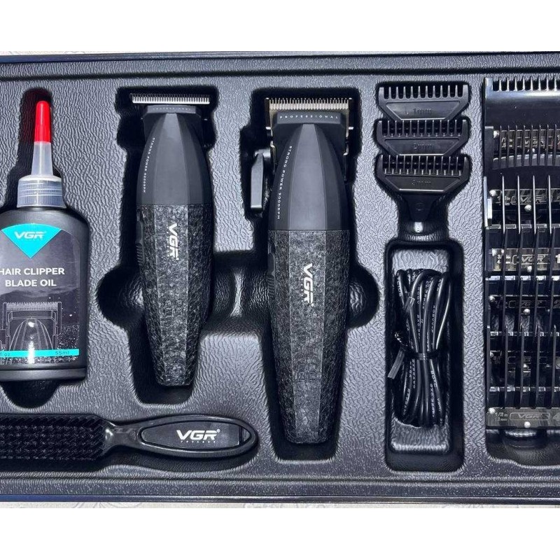 خرید ست ماشین اصلاح حجم زن و خط زن وی جی آر مدل VGR V-640