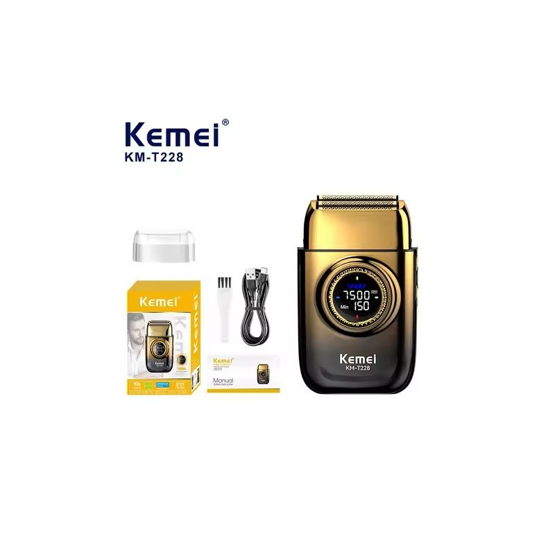 قیمت  شیور حرفه‌ای کیمی مدل Kemei KM-T228 موتور براشلس