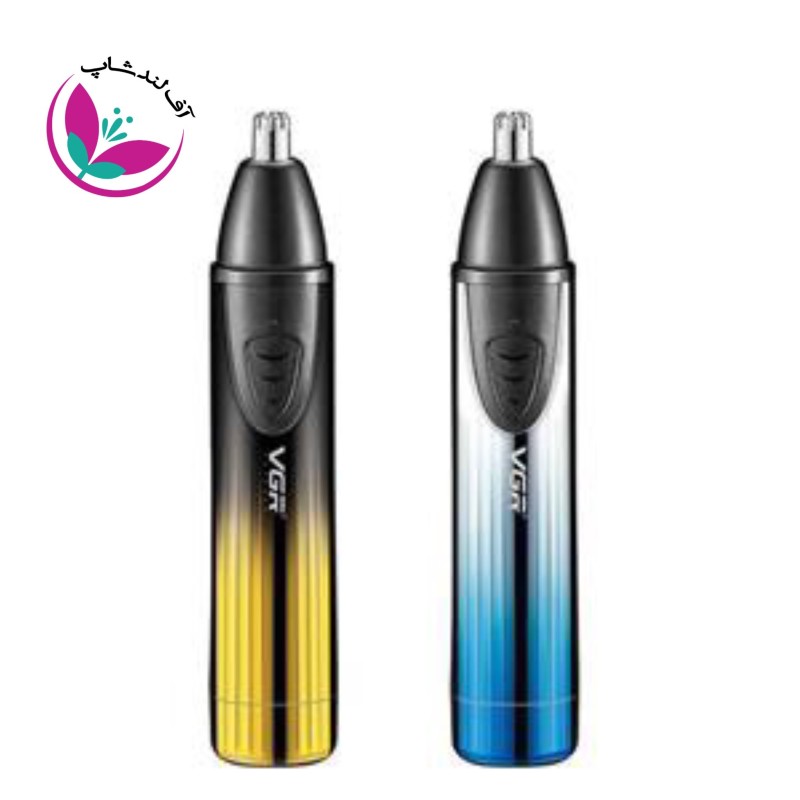 قیمت موزن ۲ کاره گوش و بینی VGR V-619 | تیغه استیل ضدزنگ، ضد آب IPX5، باتری ۱۲۰ دقیقه‌ای