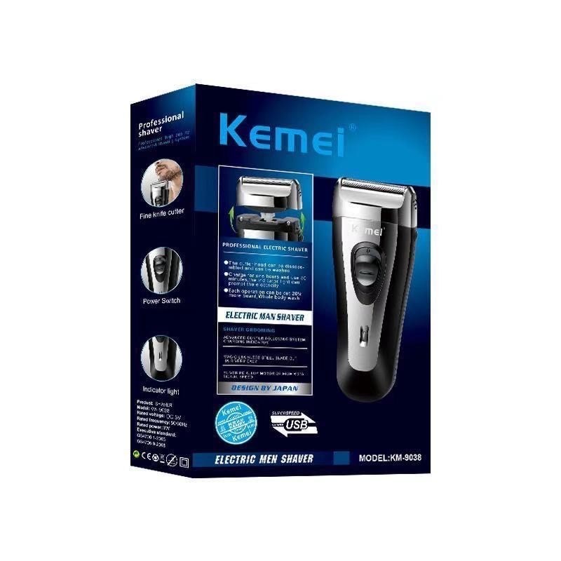 خرید و قیمت ریش تراش حرفه ای دو کاره کیمی مدل KEMEI KM-9038