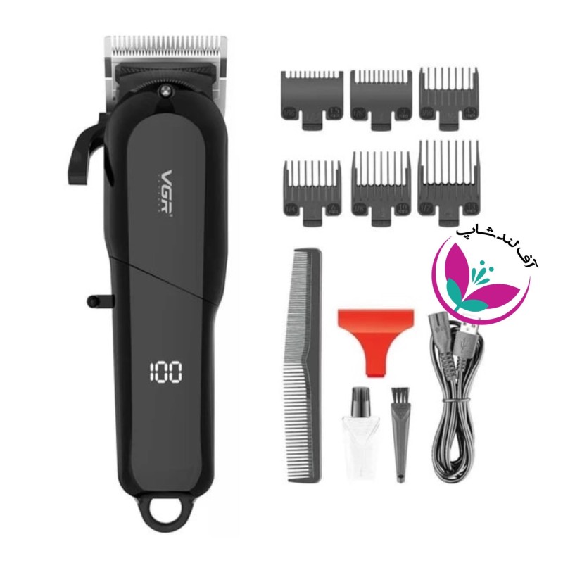 خرید و قیمت ماشین اصلاح VGR مدل V-118 | حجم‌زن حرفه‌ای با باتری 2000mAh - قیمت ویژه