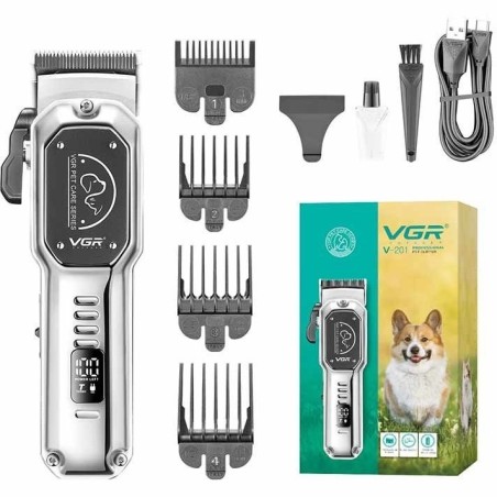 خرید ماشین اصلاح موی حیوانات وی جی آر مدل V-201 خرید ماشین اصلاح موی حیوانات وی جی آر مدل V-201