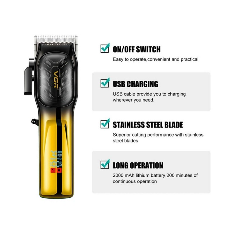 قیمت ماشین اصلاح حجم زن حرفه‌ای VGR V-654