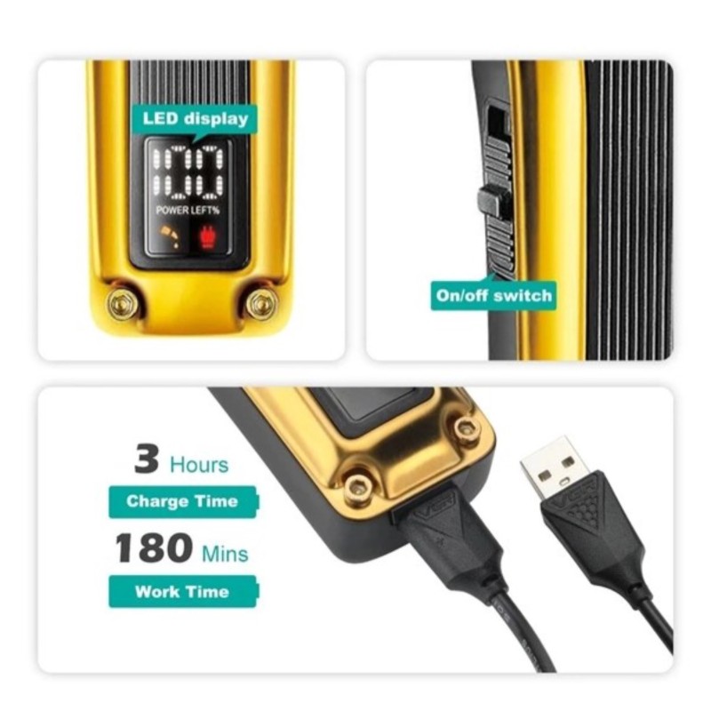 ماشین اصلاح موی سر وی جی ار مدل v-137