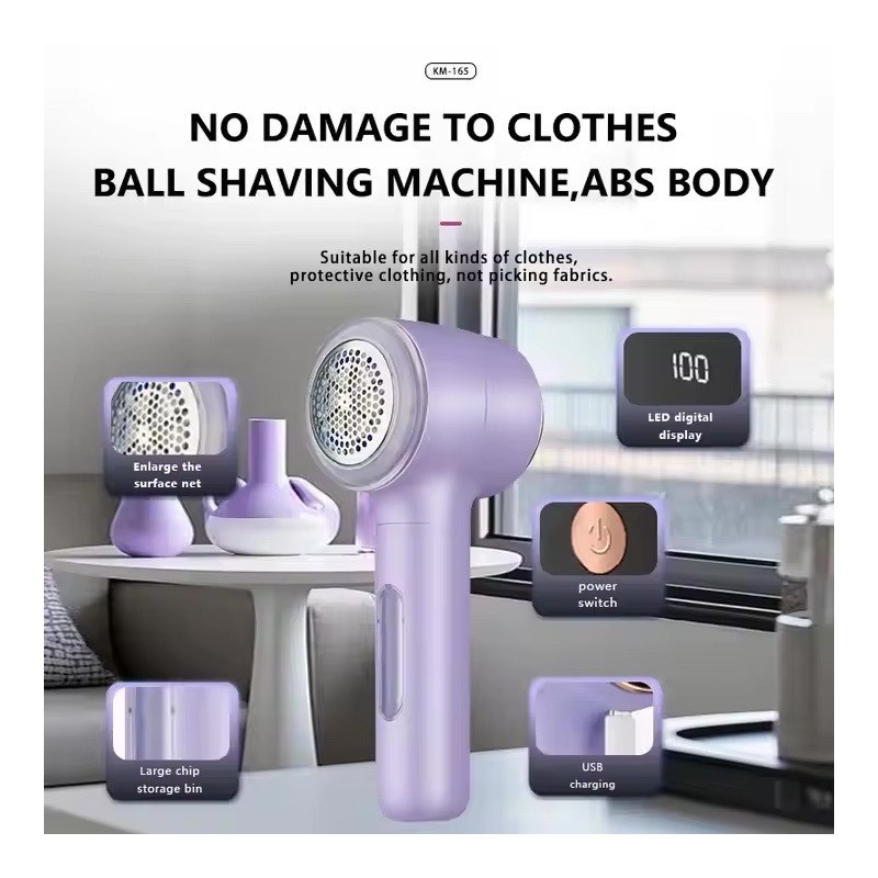 خرید پرزگیر شارژی کیمی مدل KEMEI KM-165