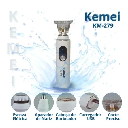 خرید ماشین اصلاح 4 کاره کیمی مدل KEMEI KM-279 خرید ماشین اصلاح 4 کاره کیمی مدل KEMEI KM-279