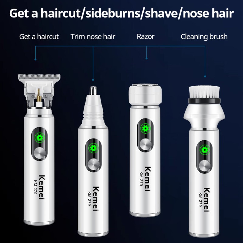 خرید ماشین اصلاح 4 کاره کیمی مدل KEMEI KM-279