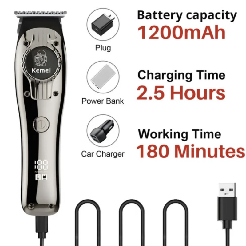 خرید ماشین اصلاح خط زن و صفر زن کیمی KEMEI KM-1710