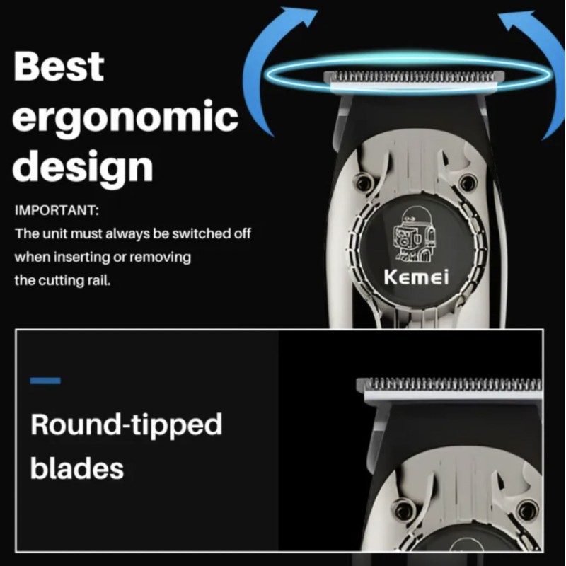 خرید ماشین اصلاح خط زن و صفر زن کیمی KEMEI KM-1710